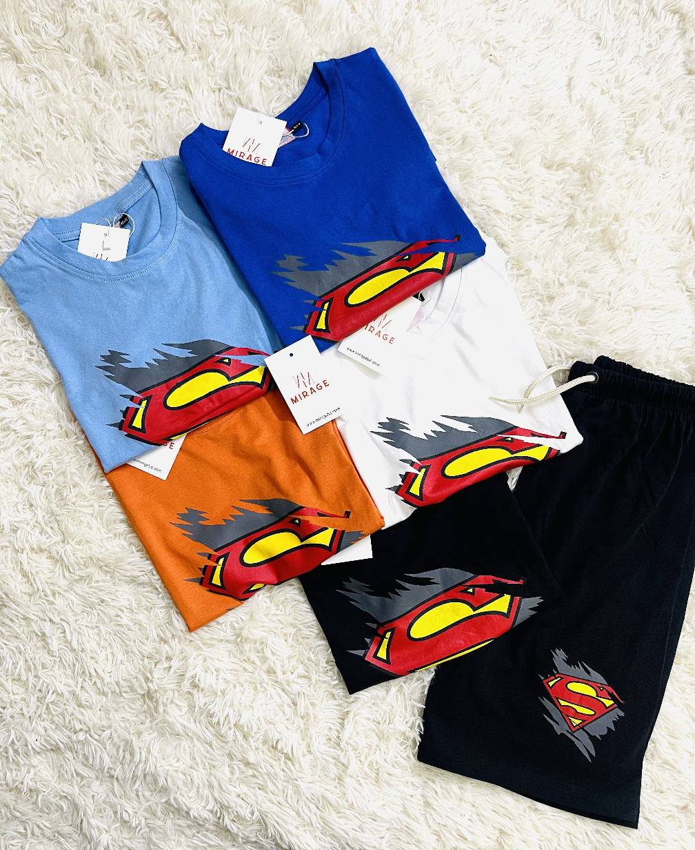 SUPERMAN (T-shirt & Pant Set)